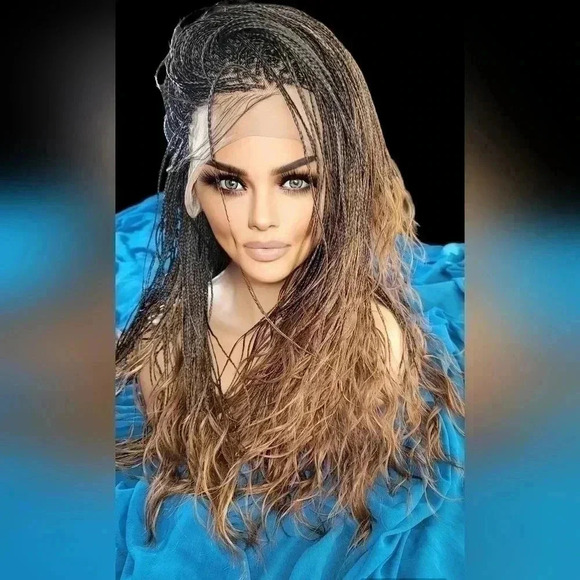 Braided wigs, 100% handmade, long braids  gorgeous, ALINA, NWT - Picture 4 of 16